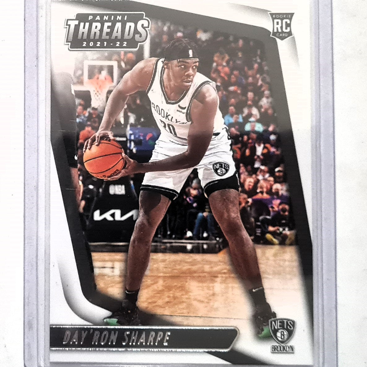 Day'Ron Sharpe 2021-22 Panini chronicles threads Rookie RC #83 NBA Basketball Brooklyn Nets Excellent/mint sleeved