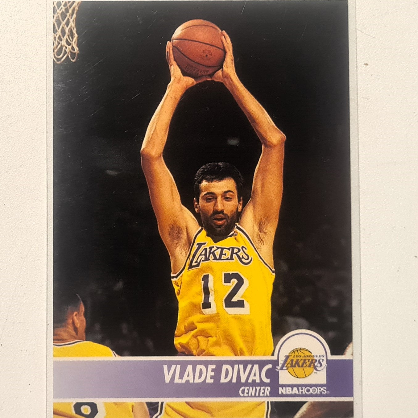 Vlade Divac 1994 Skybox NBA Hoops #100 NBA Basketball LA Lakers Excellent sleeved