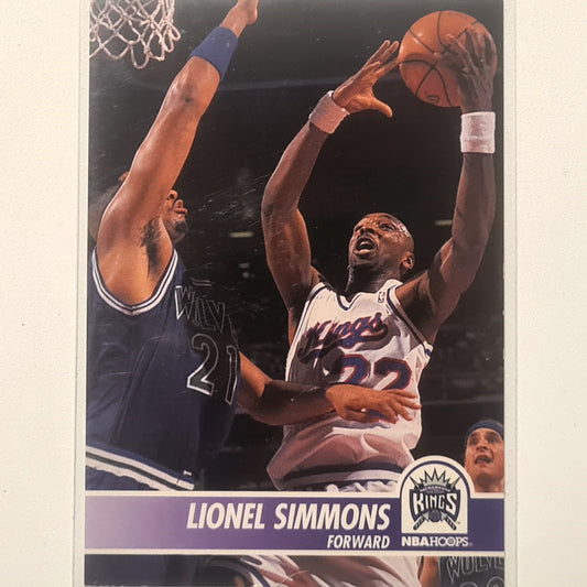 Lionel Simmons 1994 Skybox NBA Hoops #187 NBA Basketball Sacramento Kings Excellent sleeved