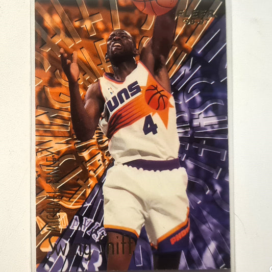Michael Finley 1997 Fleer 96-97 Swing Shift insert 3 of 15 NBA Basketball Phoenix Suns very good Sleeved