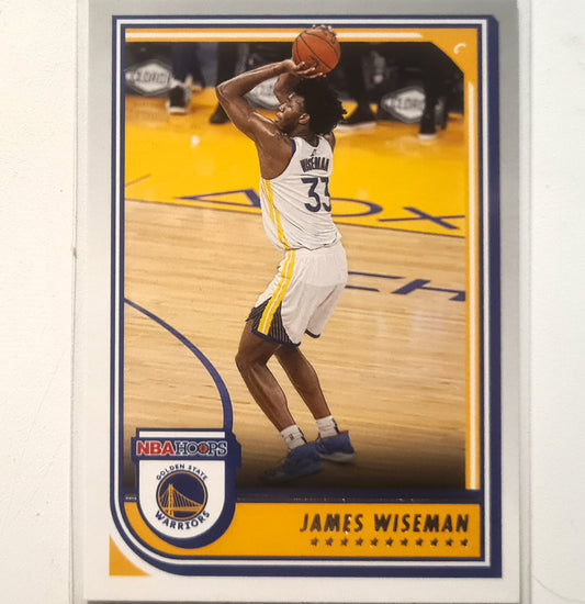 James Wiseman 2022-23 Panini NBA Hoops #228 NBA Basketball Golden State Warriors Excellent/mint Sleeved