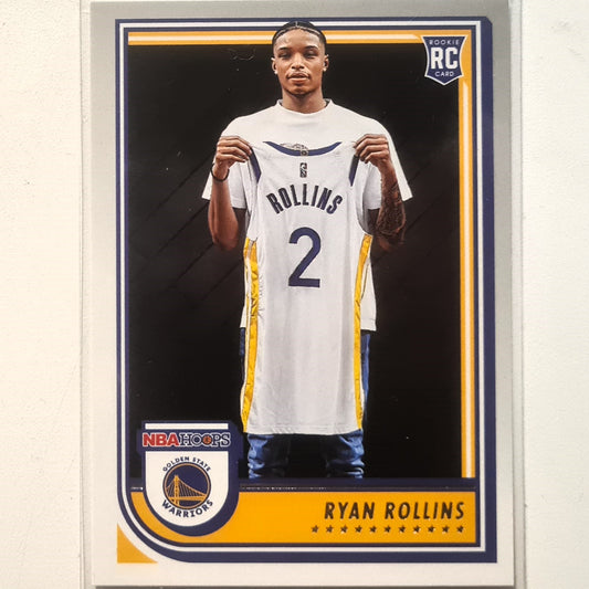 Ryan Rollins 2022-23 Panini NBA Hoops Rookie RC #277 NBA Basketball Golden State Warriors Excellent/mint sleeved