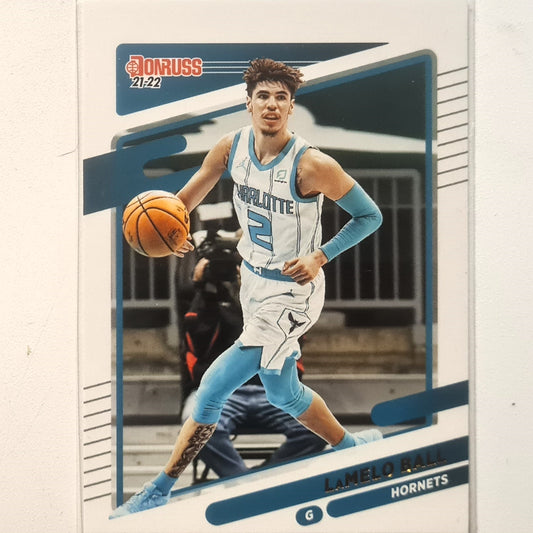 LaMelo Ball 2021-22 Panini Donruss #111 NBA Basketball Charlotte Hornets mint sleeved