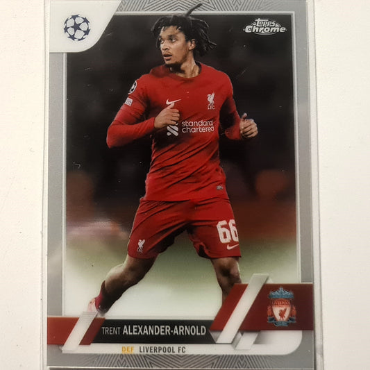 Trent Alexander-Arnold 2023 Topps Champions league  #66 Soccer Football Liverpool FC mint sleeved