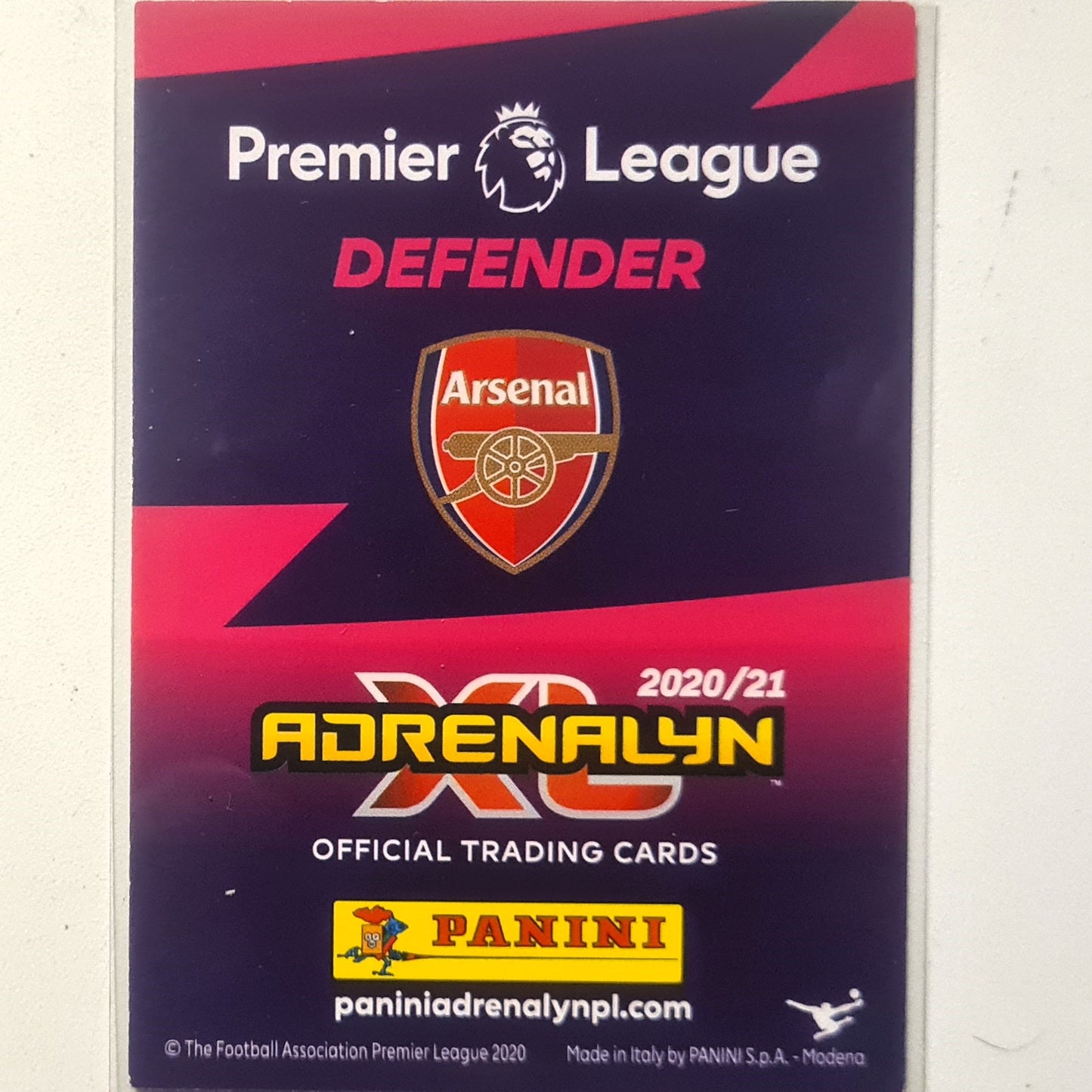 Hector Bellerin 2020-21 Panini Adrenalyn XL Hero foil insert #420 Soccer Football Arsenal good sleeved