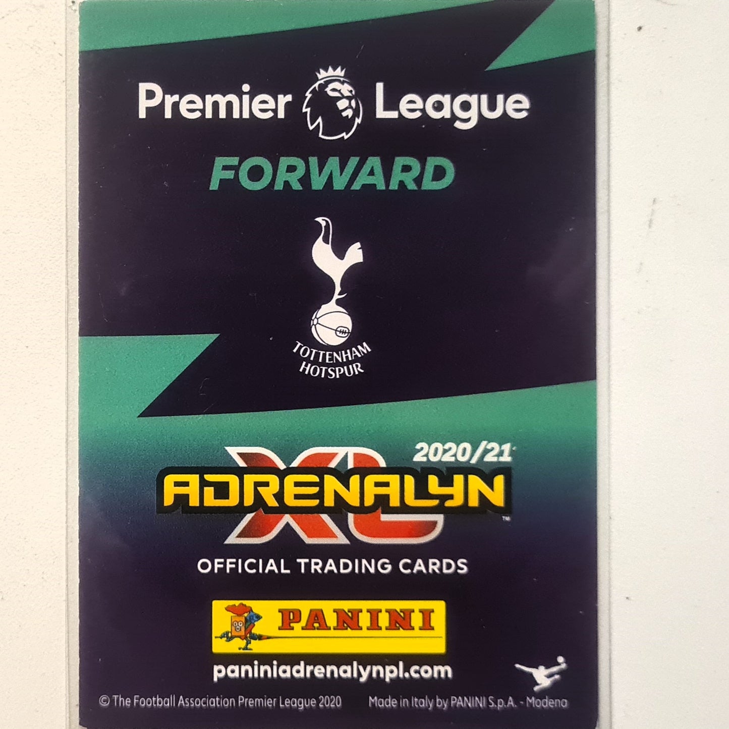 Harry Kane 2020-21 Panini Adrenalyn XL #98 Soccer Football Tottenham Excellent sleeved