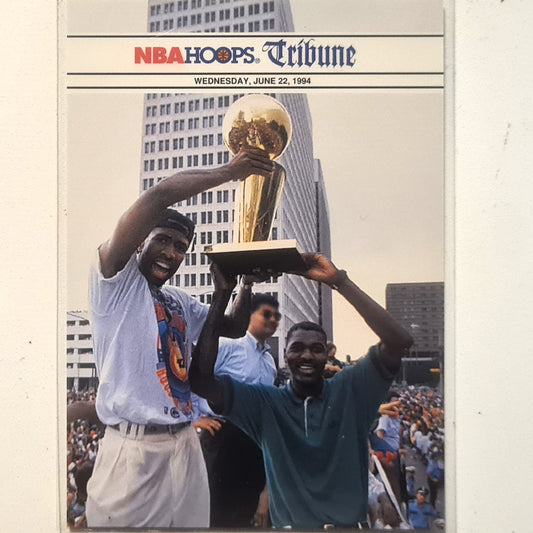 Hakeem Kenny   Houston champions 1994 Skybox NBA Hoops tribune #273 NBA Basketball Houston Rockets Excellent  sleeved