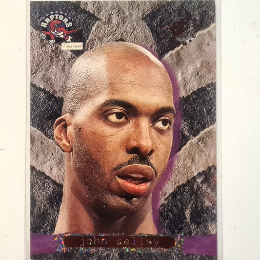 John Salley 1995 Topps Stadium club Inaugural  year E22 NBA Basketball Toronto Raptors very good sleeved