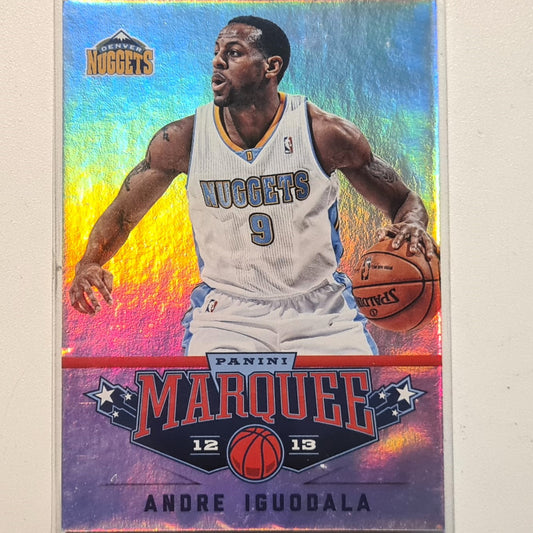 Andre Iguodala 2012-13 Panini Marquee #35 NBA Basketball Denver Nuggets excellent/mint Sleeved