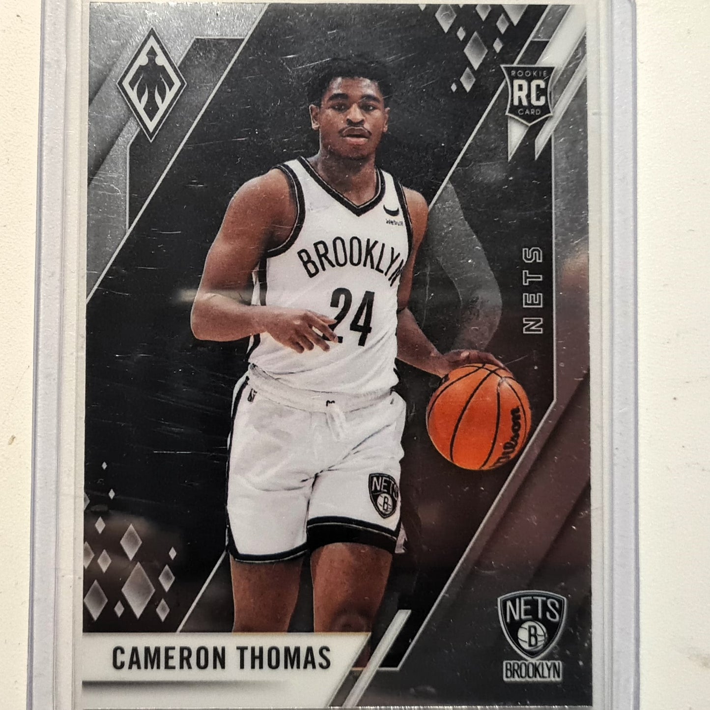 Cameron Thomas 2021-22 Panini Chronicles Phoenix Rookie RC #290 NBA Basketball Brooklyn Nets excellent Sleeved