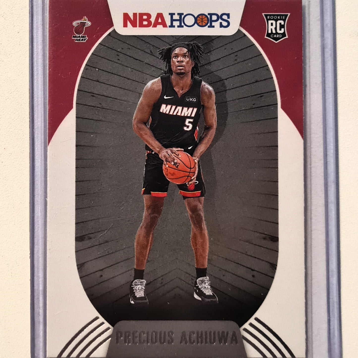 Precious Achiuwa 2020-21 Panini NBA Hoops Rookie RC #210 NBA Basketball Miami Heat excellent/mint Sleeved
