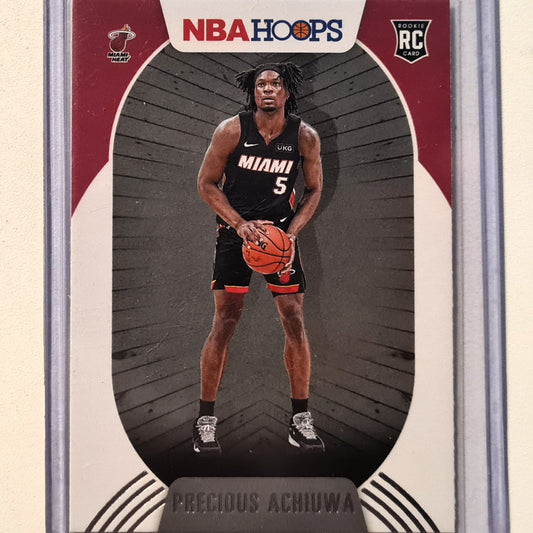 Precious Achiuwa 2020-21 Panini NBA Hoops Rookie RC #210 NBA Basketball Miami Heat excellent/mint Sleeved
