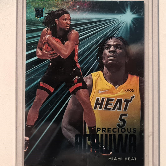 Precious Achiuwa 2020-21 Panini Essentials Green foil RC #220 NBA Basketball Miami Heat excellent/mint Sleeved