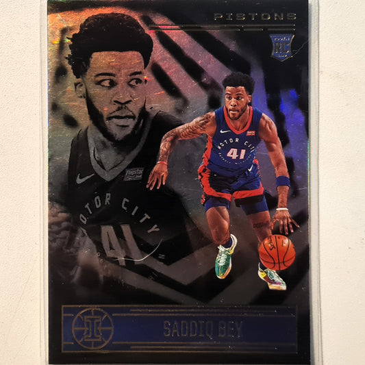 Saddiq Bey 2020-21 Panini Illusions Rookie RC #159 NBA Basketball Detroit Pistons excellent/mint Sleeved