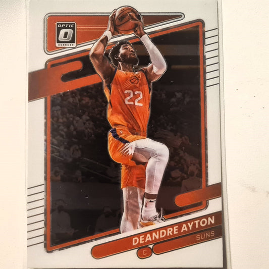 DeAandre Ayton 2021-22 Panini Donruss Optic #9 NBA Basketball Phoenix Suns excellent/mint Sleeved