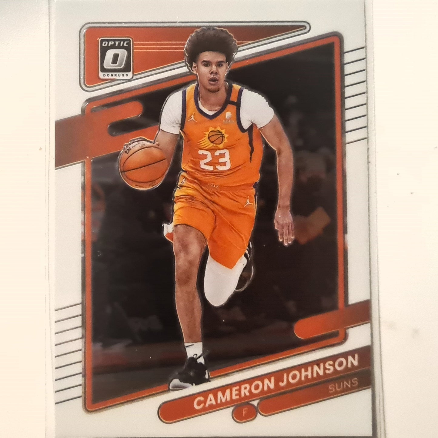 Cameron Johnson 2021-22 Panini Donruss Optic #34 NBA Basketball Phoenix Suns excellent/mint Sleeved