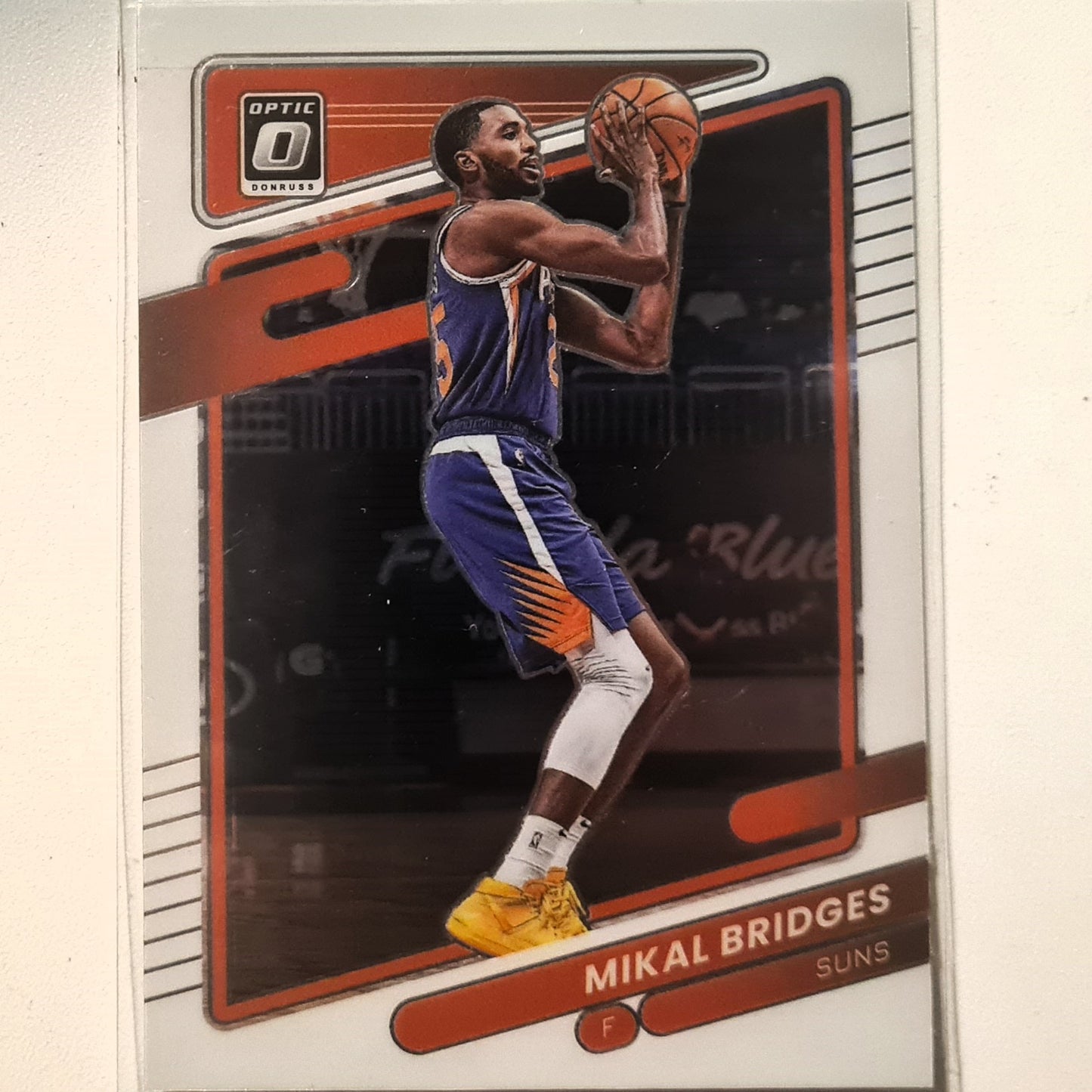 Mikal Bridges 2021-22 Panini Donruss Optic #130 NBA Basketball Phoenix Suns excellent/mint Sleeved