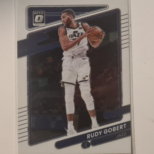 Rudy Gobert 2021-22 Panini Donruss Optic #3 NBA Basketball Utah Jazz excellent/mint Sleeved