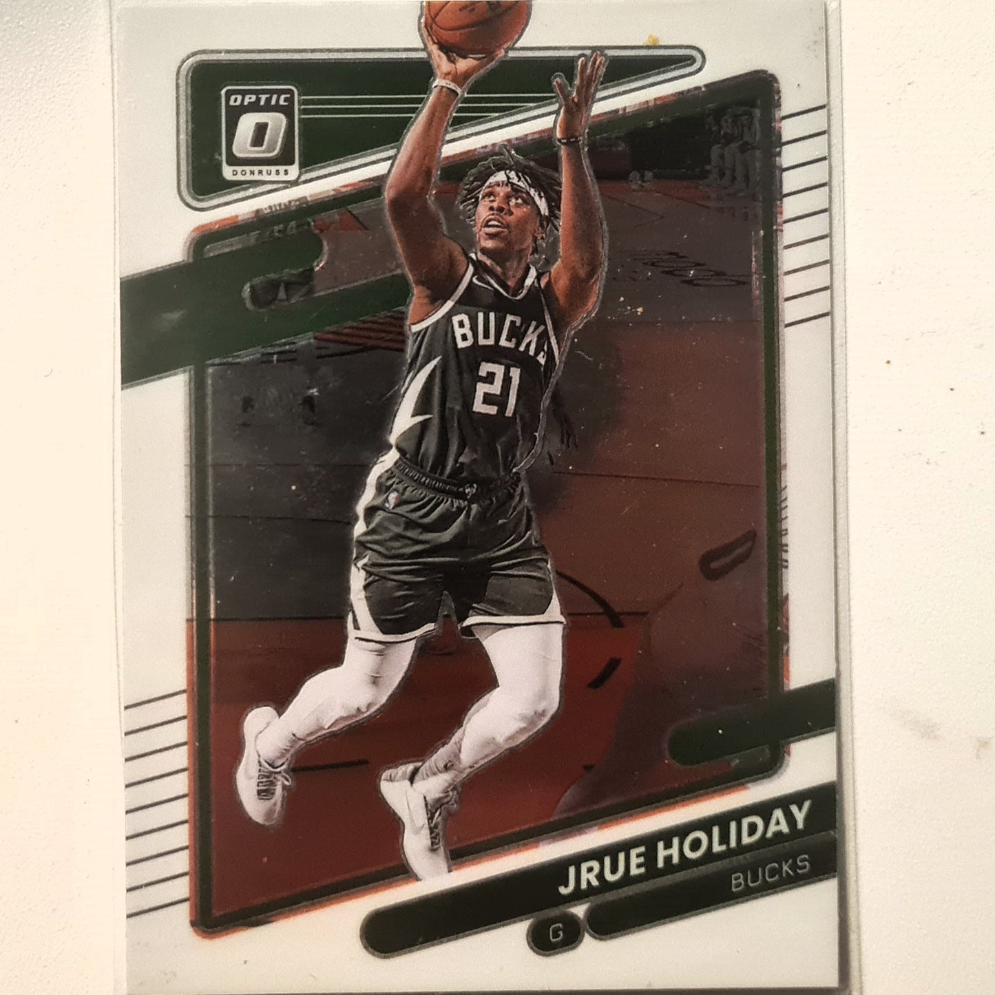 Jrue Holiday 2021-22 Panini Donruss Optic #40 NBA Basketball Boston Celtics excellent/mint Sleeved
