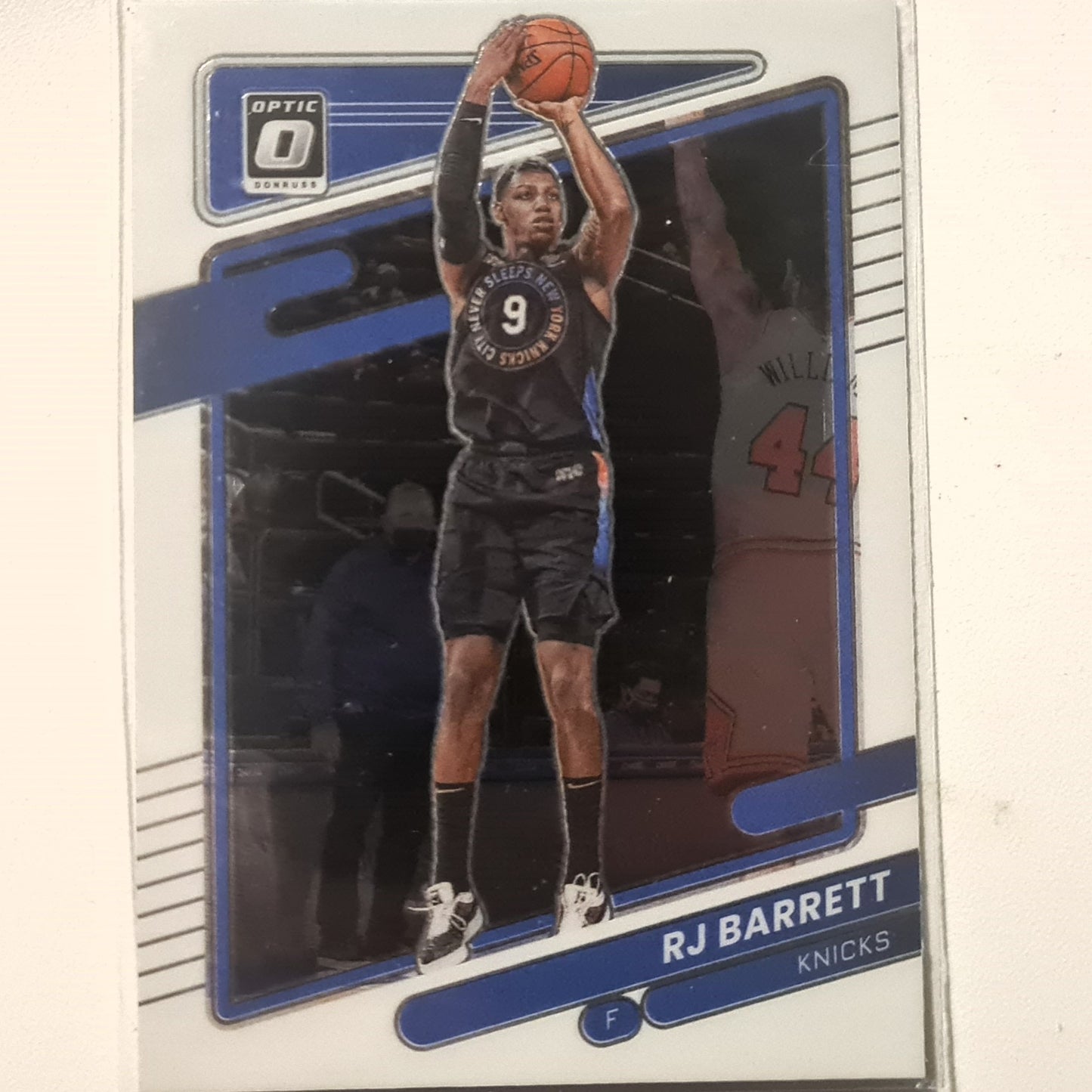 RJ Barrett 2021-22 Panini Donruss Optic #63 NBA Basketball Philadelphia new York Knicks excellent/mint Sleeved