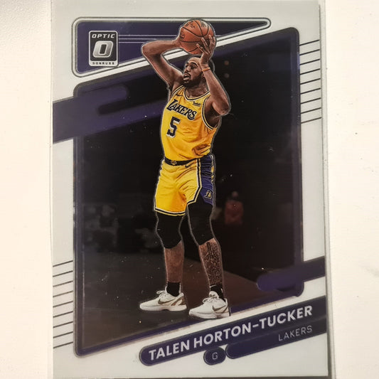 Talen Horton-Tucker 2021-22 Panini Donruss Optic #103 NBA Basketball LA Lakers excellent/mint Sleeved