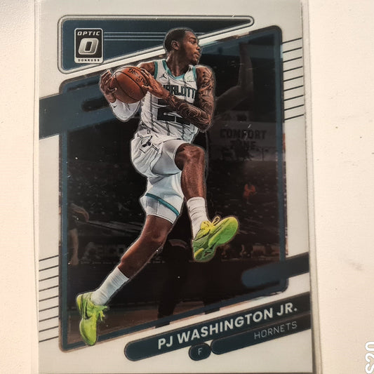 PJ Washington 2021-22 Panini Donruss Optic #110 NBA Basketball Charlotte Hornets excellent/mint Sleeved