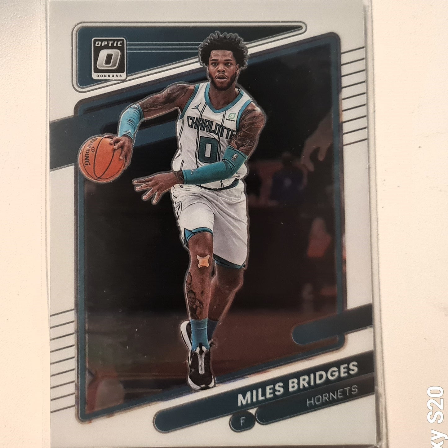 Miles Bridges 2021-22 Panini Donruss Optic #107 NBA Basketball Charlotte Hornets excellent/mint Sleeved