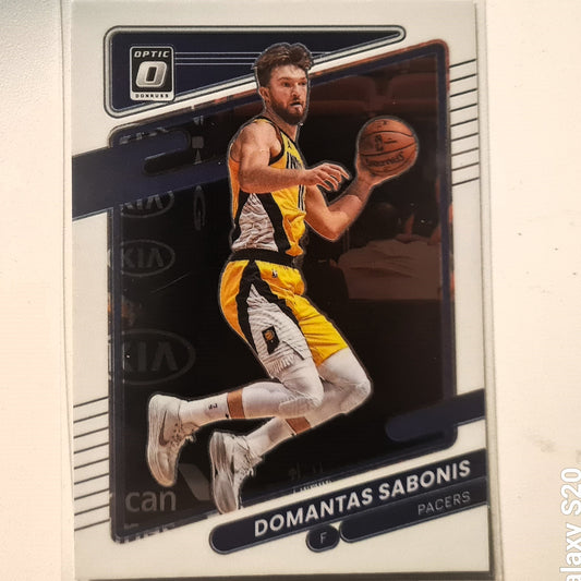 Domantas Sabonis 2021-22 Panini Donruss Optic #94 NBA Basketball Indiana Pacers excellent/mint Sleeved