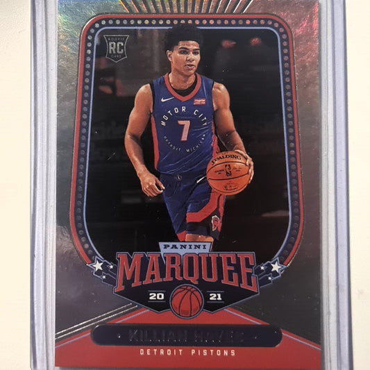 Killian Hayes 2020-21 Panini Marquee Rookie RC #253 NBA Basketball Detroit Pistons Excellent/Mint Sleeved