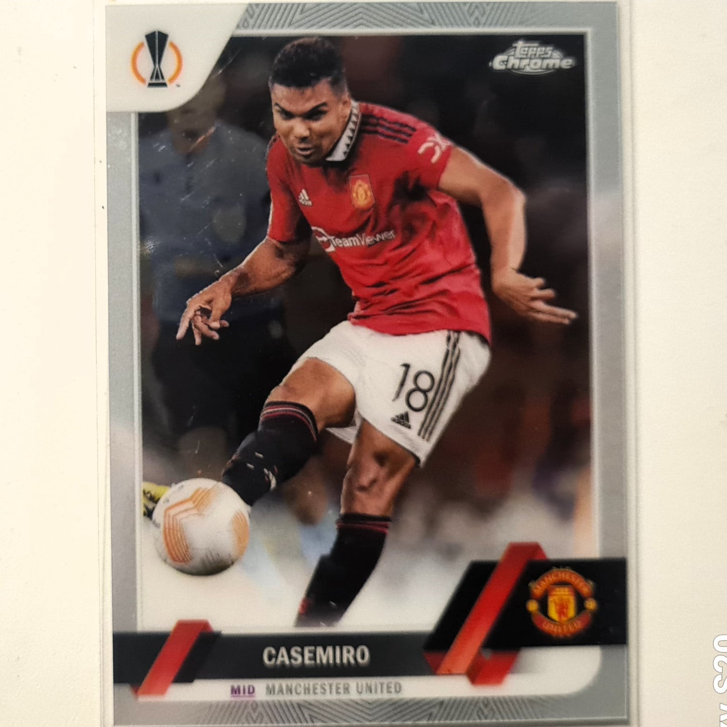 Casemiro 2023 Topps Europa League #64  Football Soccer Manchester United mint Sleeved