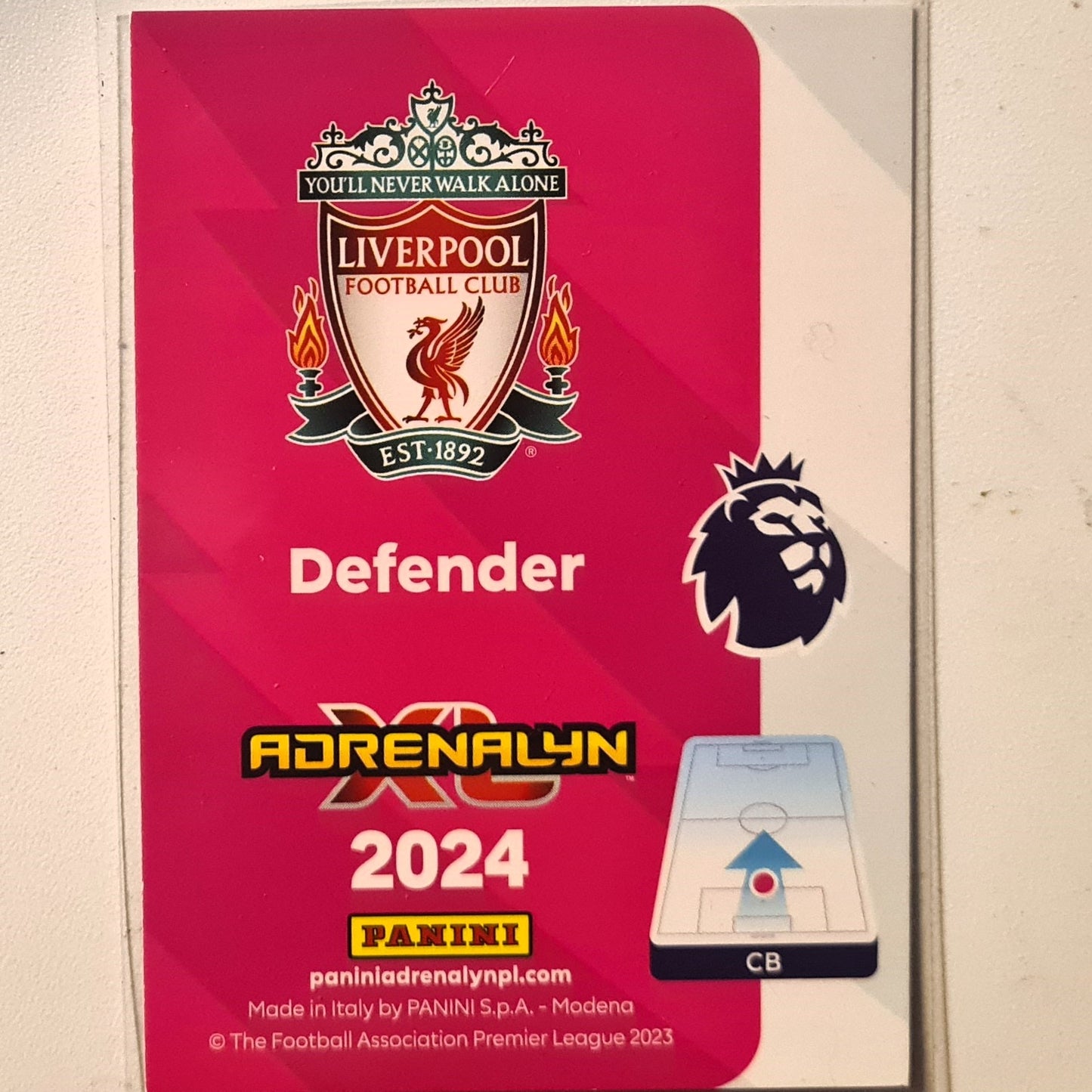 Virgil Van Dijk 2024 Panini Adrenalyn XL Limited Edition #334 Football Soccer Liverpool mint Sleeved