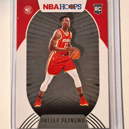 Onyeka Okongwu 2020-21 Panini NBA Hoops Rookie RC #225 NBA Basketball Atlanta Hawks Excellent/Mint Sleeved