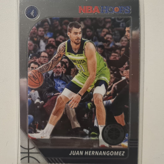 Juan Hernangomez 2019-20 Panini NBA Hoops Premium stock #163 NBA Basketball Minnesota Timberwolves excellent/mint sleeved