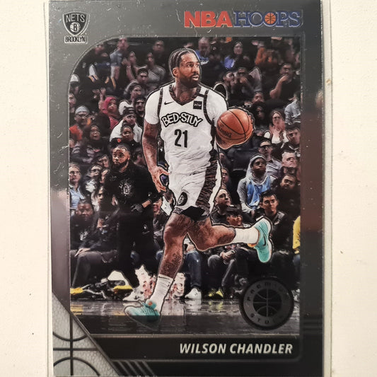 Wilson Chandler 2019-20 Panini NBA Hoops Premium stock #86 NBA Basketball Brooklyn Nets excellent/mint sleeved