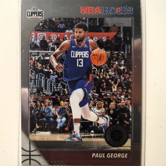 Paul George 2019-20 Panini NBA Hoops Premium stock #132 NBA Basketball LA Clippers excellent/mint sleeved