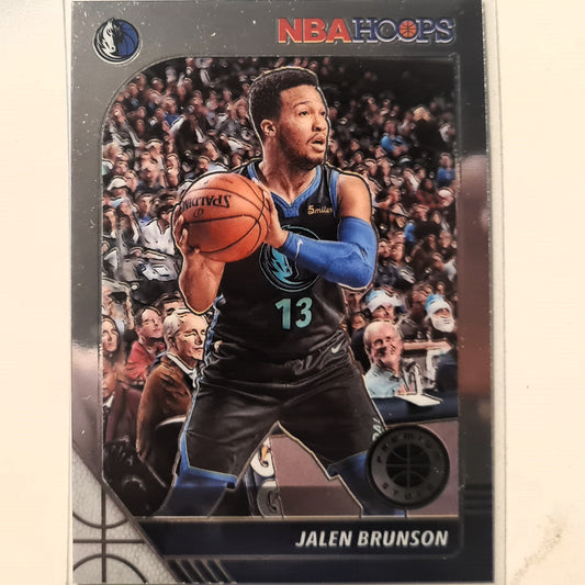Jalen Brunson 2019-20 Panini NBA Hoops Premium stock Basketball #42 NBA Basketball Dallas Mavericks excellent/mint sleeved