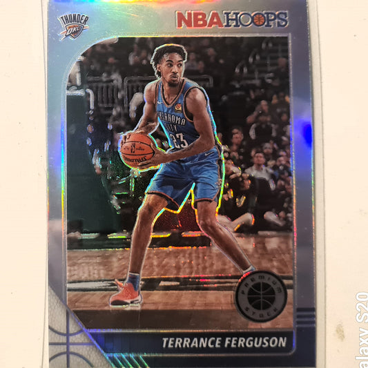 Terrance Ferguson 2019-20 Panini NBA Hoops Premium stock Basketball prizm refractor #135 NBA Basketball Oklahoma City Thunder excellent/mint sleeved