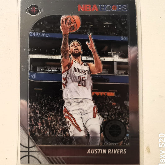 Austin Rivers 2019-20 Panini NBA Hoops Premium stock Basketball #72 NBA Basketball Houston Rockets excellent/mint sleeved