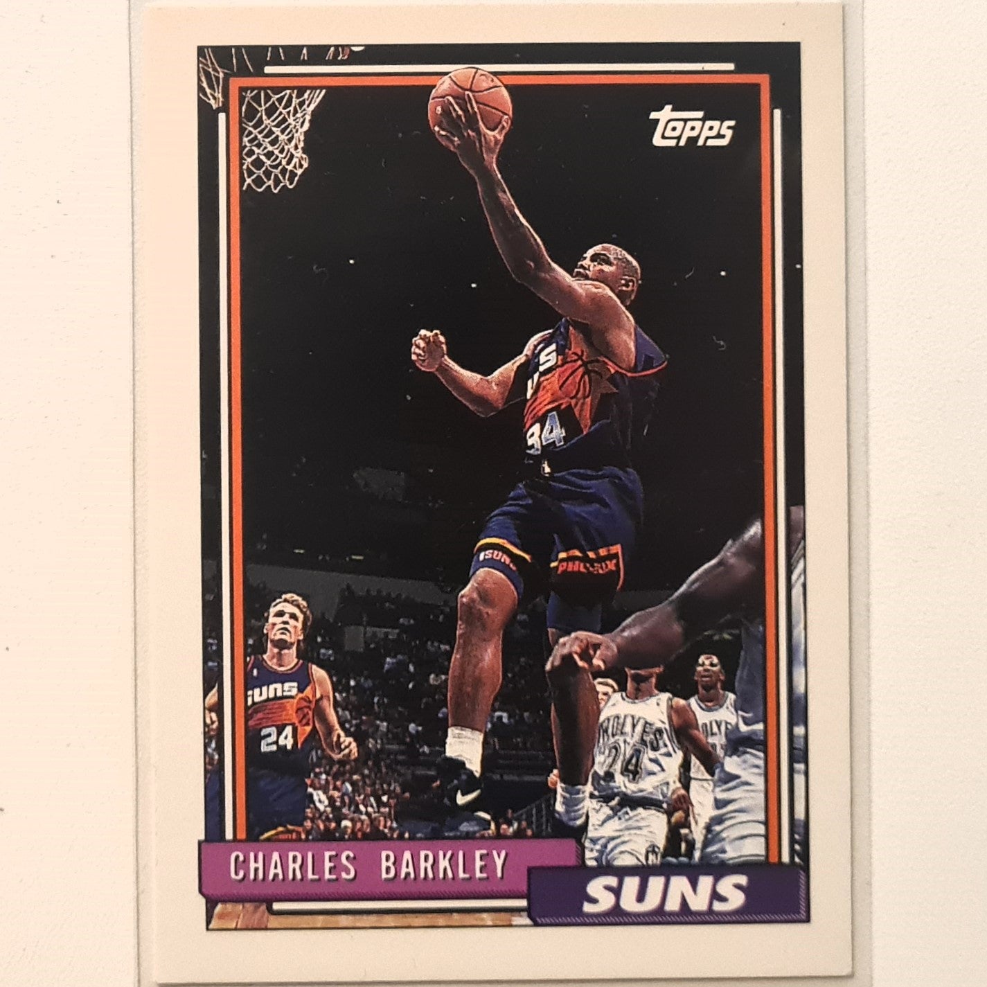 Charles Barkley 1993 Topps #270 NBA Basketball Phoenix Suns Excellent Sleeved