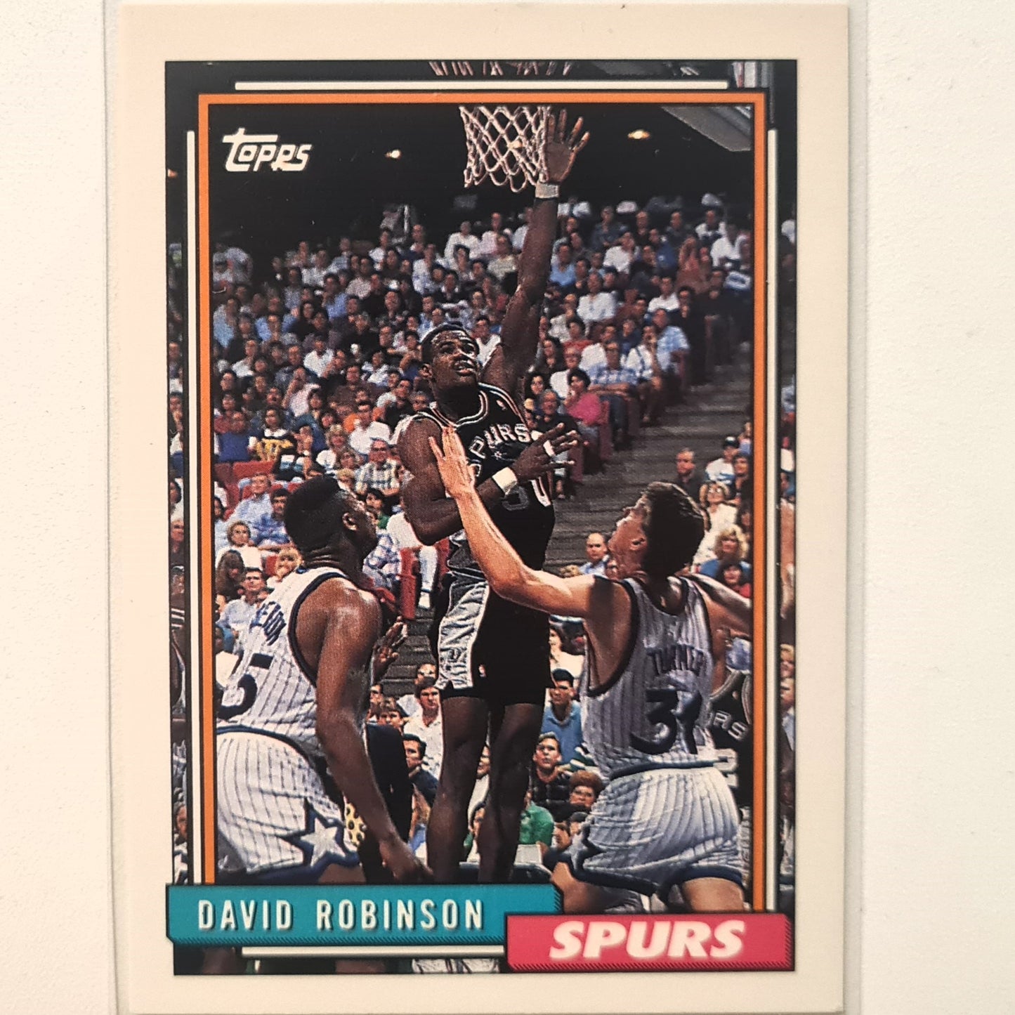 David Robinson 1993 Topps #277 NBA Basketball San Antonio Spurs very good Sleeved