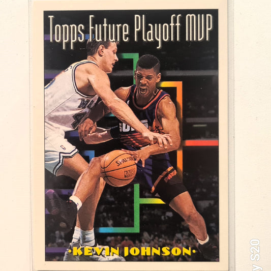 Kevin Johnson 1994 Topps future playoff MVP #207 NBA Basketball Phoenix Suns Excellent Sleeved