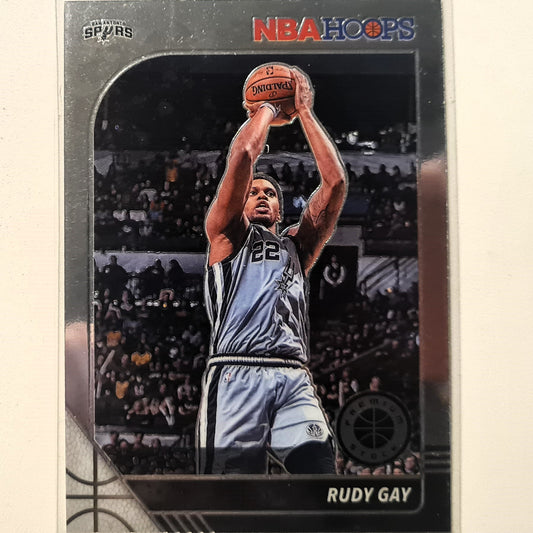 Rudy Gay 2019-20 Panini NBA Hoops premium stock #173 NBA Basketball San Antonio Spurs Excellent Sleeved