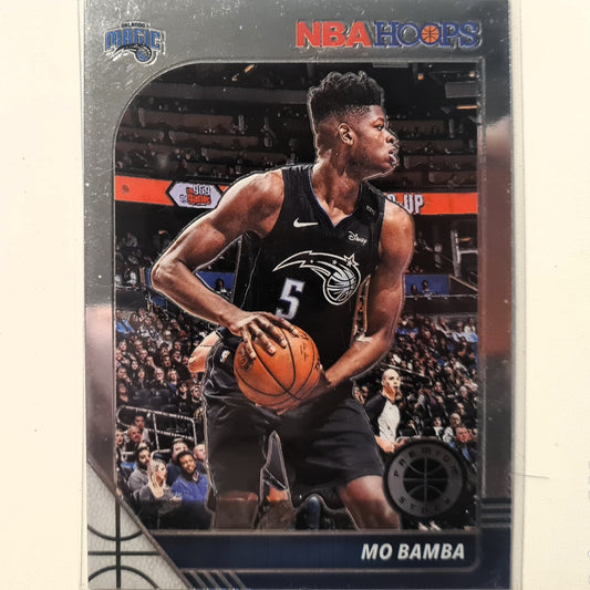 Mo Bamba 2019-20 Panini NBA Hoops premium stock #138 NBA Basketball Orlando Magic Excellent Sleeved