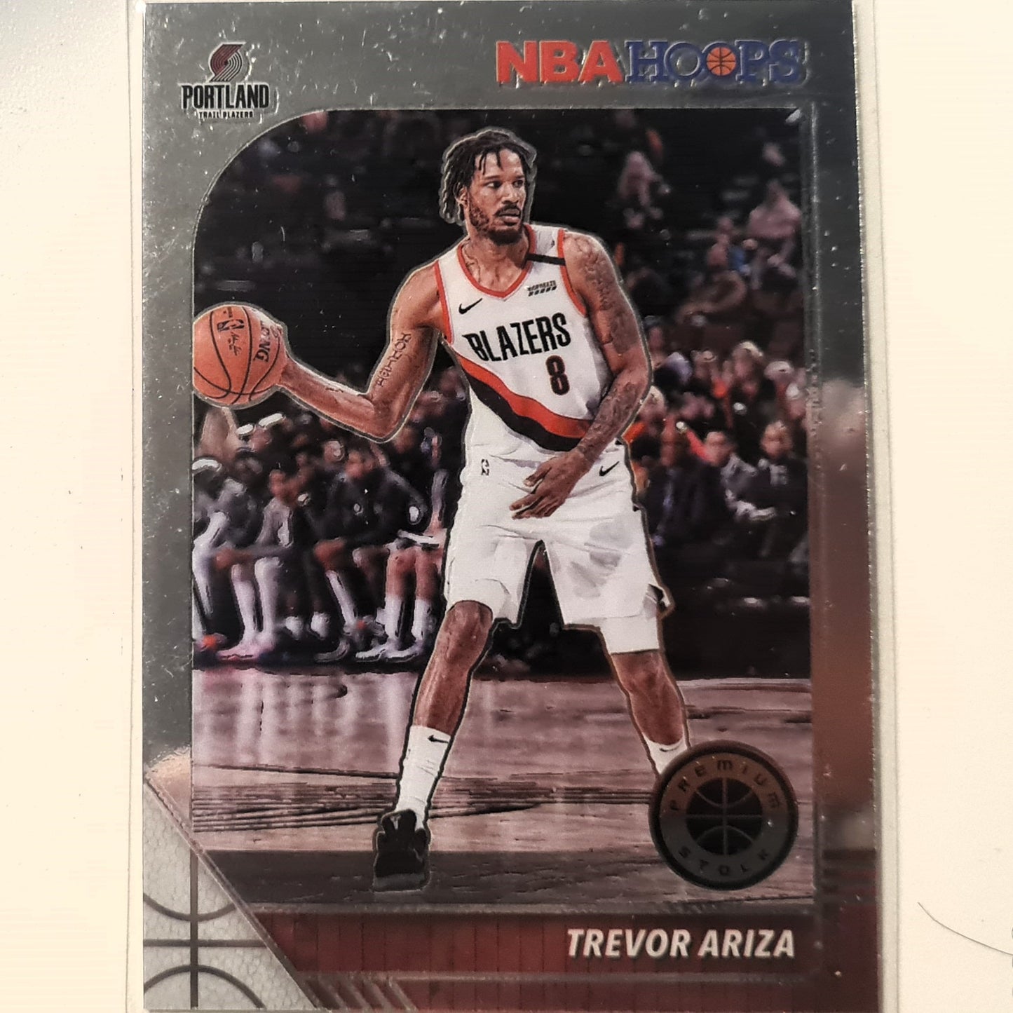 Trevor Ariza 2019-20 Panini NBA Hoops premium stock #197 NBA Basketball Portland trail blazers Excellent Sleeved