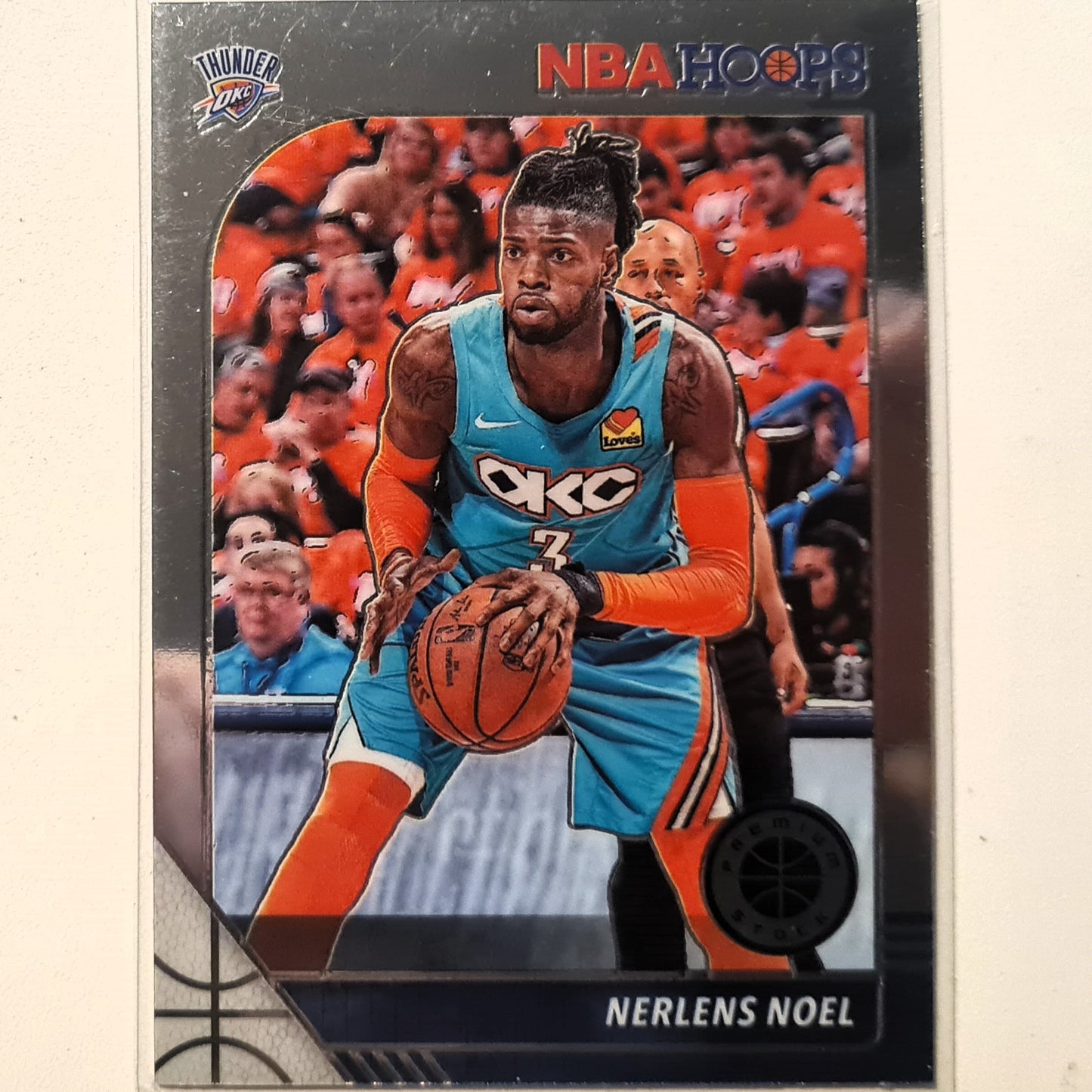 Nerlens Noel 2019-20 Panini NBA Hoops premium stock #108 NBA Basketball Oklahoma city thunder Excellent Sleeved