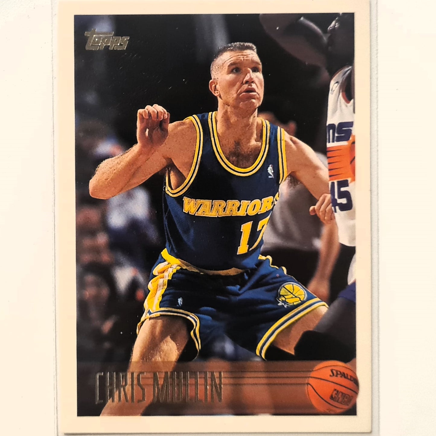 Chris Mullin 1994 Topps #69 NBA Basketball Golden State Warriors Excellent Sleeved