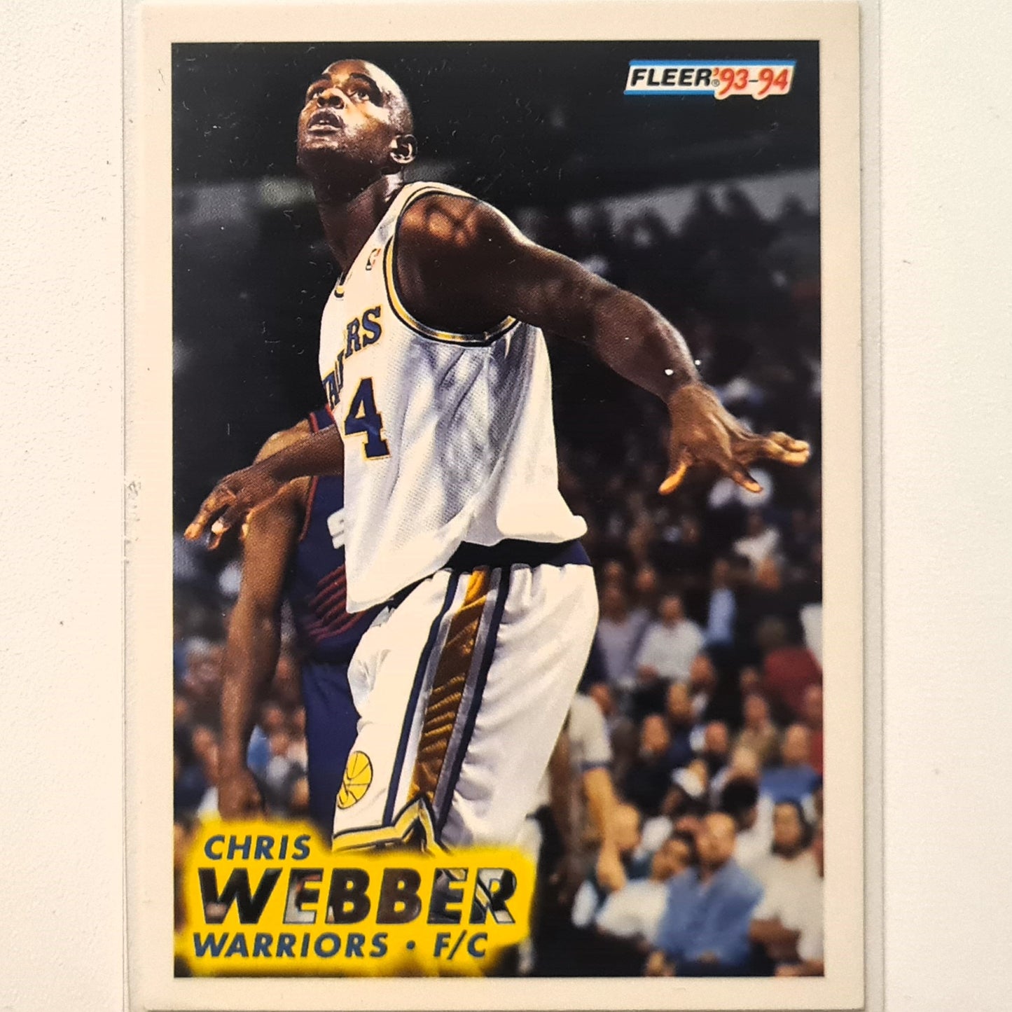 Chris Webber 1994 Fleer 93-94 #292 NBA Basketball Milwaukee Bucks Excellent Sleeved