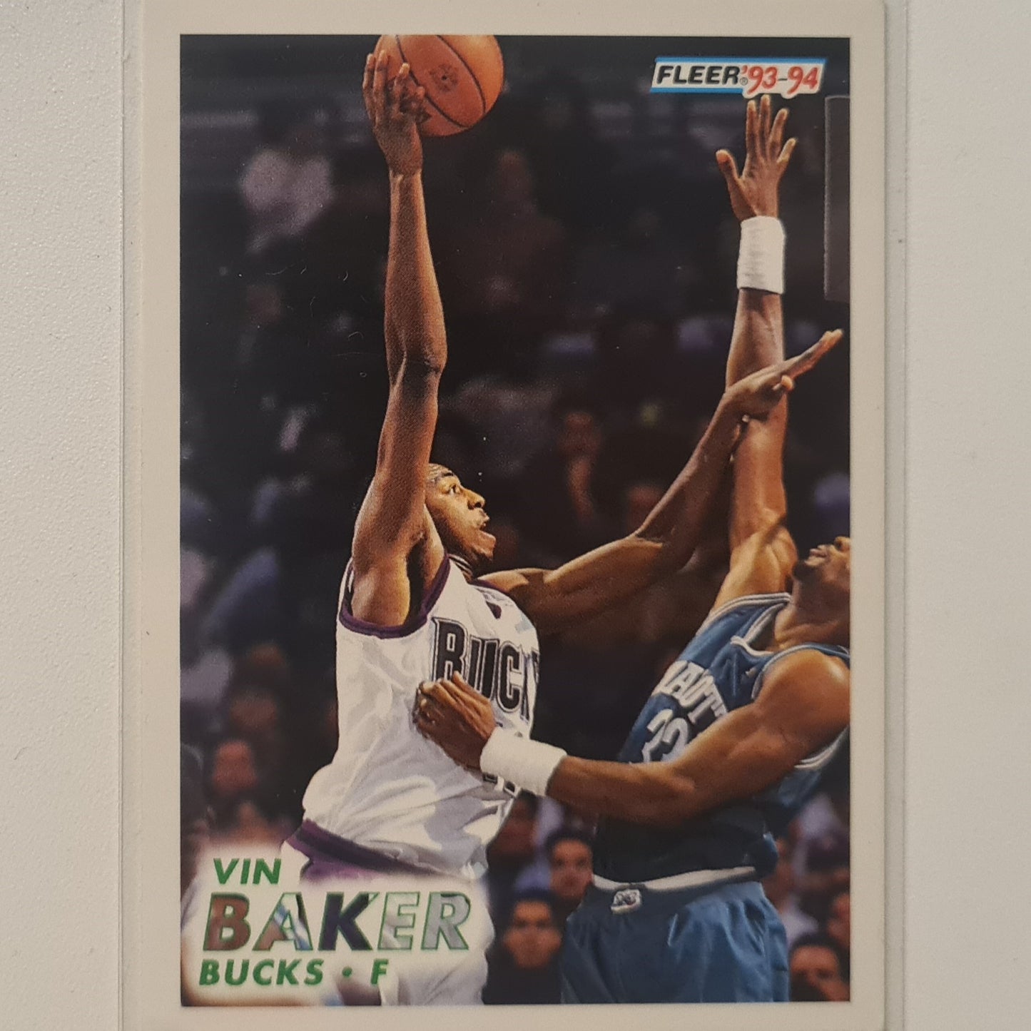 Vin Baker 1994 Fleer 93-94 #321 NBA Basketball Milwaukee Bucks Excellent Sleeved