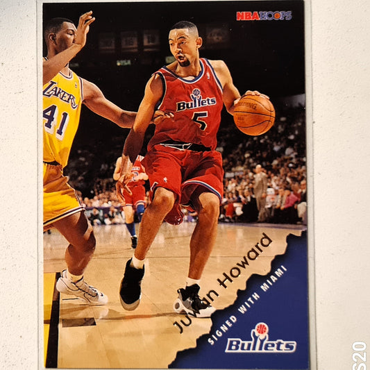 Juwan Howard 1996 Skybox NBA Hoops #170 NBA Basketball Washington Bullets very good sleeved