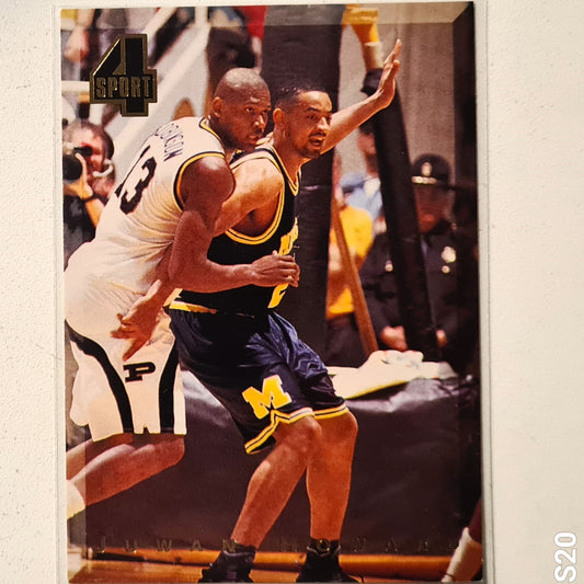 Juwan Howard 1994 Classic 4 Sport #5 NBA Basketball Michigan Very good Sleeved